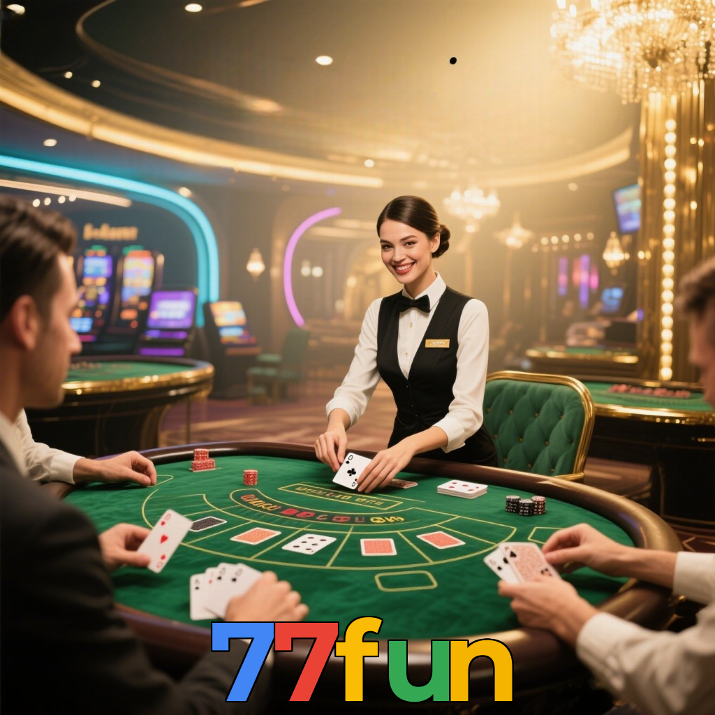 77fun：Jogue poker, aposte no futebol e leve prêmios incríveis no cassino!